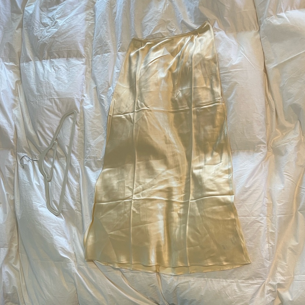 Reformation Layla Silk Skirt NWOT